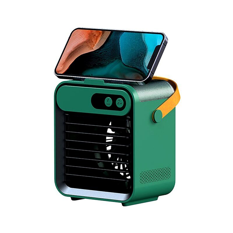 CoolEdge Portable mini air cooler with fan, mist and ice modes
